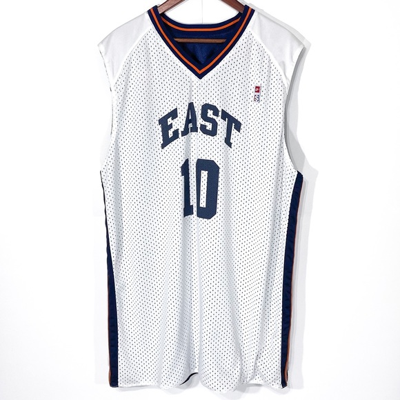 ‼️Nike Supreme Court Retro Basketball Jersey East #10 Reversible - Size 2XL - Picture 2 of 5